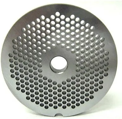 #12 x 1/8" STAINLESS STEEL Meat Grinder plate disc for Hobart LEM Cabelas Universal MTN & others