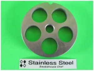 #12 x 3/4" (20.0mm) STAINLESS STEEL Meat Grinder plate disc for Hobart LEM Cabelas Universal MTN & others