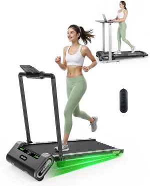 13% 6-Level Walking Pad with Auto Incline, Treadmill with Handle and Remote Control, 2.5HP Portable Under Desk Treadmill for Home Office, LED Display, 330lb Capacity