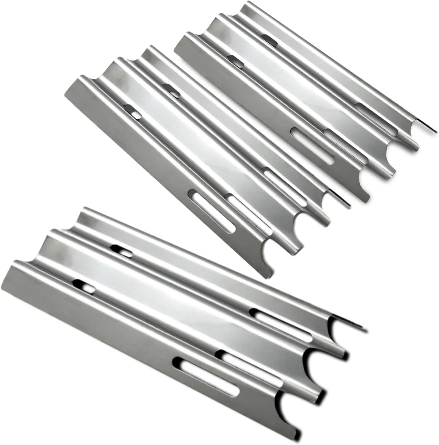 14.5"x7.25" Stainless Steel BBQ Heat Plate Shield Tent Diffuser Deflector Replacement for Vermont Castings CF9030/50/VM450, Jenn-Air JA460/JA580, Great Outdoors TG475-2 Gas Grills - VCHP1 Part