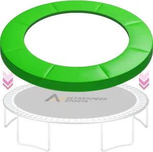 14ft Trampoline Pad Replacement 14 Ft Trampoline Mat Replacement Padding Safety Pad Spring Cover Round Spring Cover with No Holes 10 Ft 12 ft 13 ft 14 ft 15 ft Black Blue Pink Green
