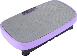 200W Vibration Plate Fat Removing Machine with 120 Adjustable Speeds - 330LB Capacity for Home Gym/Office Use, Foldable Design with LED Display and <45dB Silent Operation