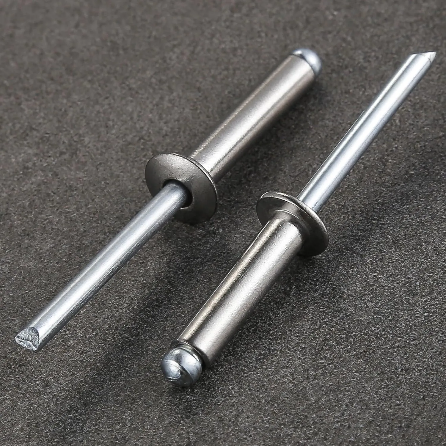 (250Pcs) 3/16"x1/2" stainless steel blind pro Rivets,Steel handle and stainless steel mandrel