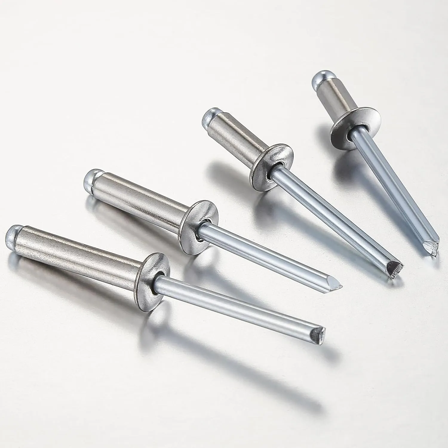(250Pcs) 3/16"x1/2" stainless steel blind pro Rivets,Steel handle and stainless steel mandrel