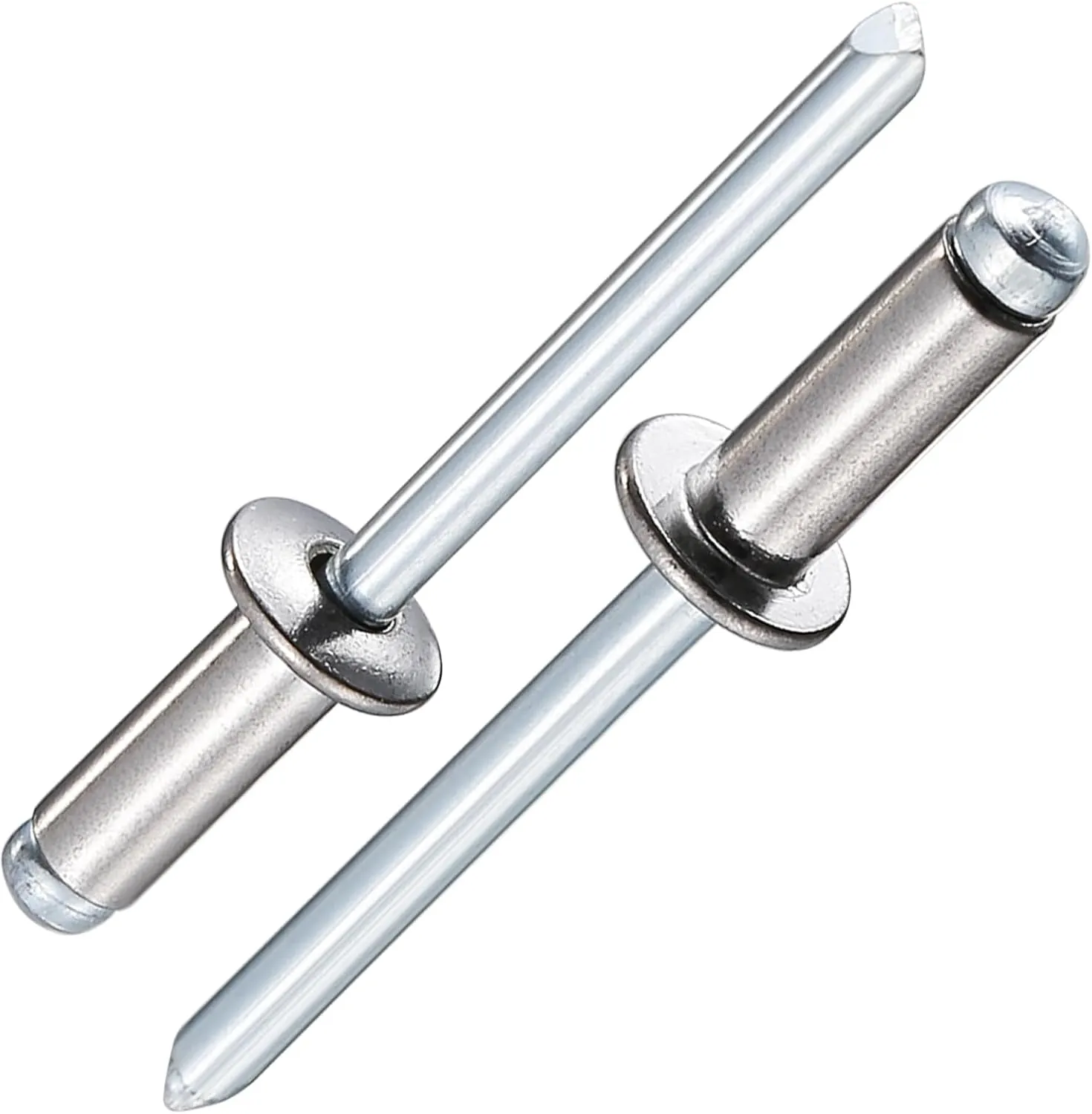 (250Pcs) 3/16"x1/2" stainless steel blind pro Rivets,Steel handle and stainless steel mandrel