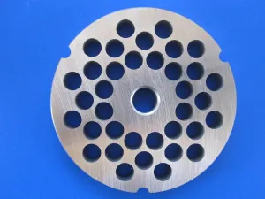 #32 x 3/8" Chili grind STAINLESS STEEL Meat Grinder plate disc for Hobart LEM Cabelas Universal MTN & others