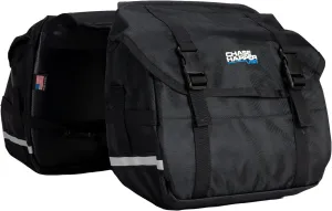 3700 Cruiser Saddlebags - Water-Resistant, Industrial Grade Ballistic Nylon - Anti-Scratch Vinyl on Inward Facing Wall - Universal Fit