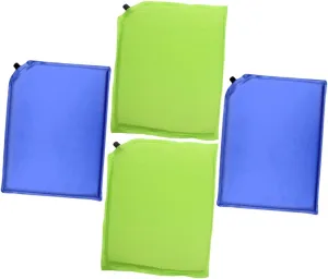 4pcs Outdoor Seat Cushion Self Inflating Camping Pad for Hiking Portable Inflatable Travel Cushion Oxford Fabric