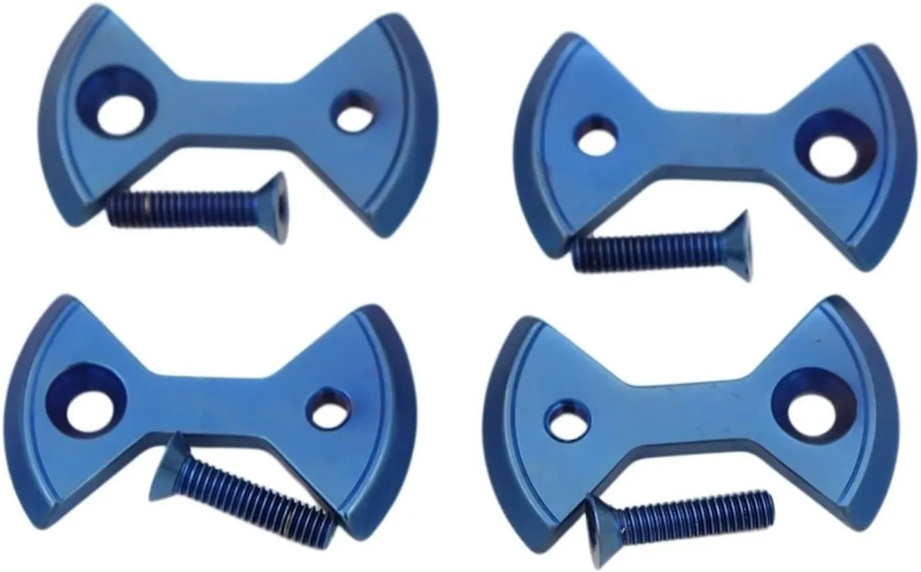 4PCS Titanium Bike Pedal Plate Cleats for SpeedPlay Zero &Light Action for Bicycle Replace Parts Tiremet