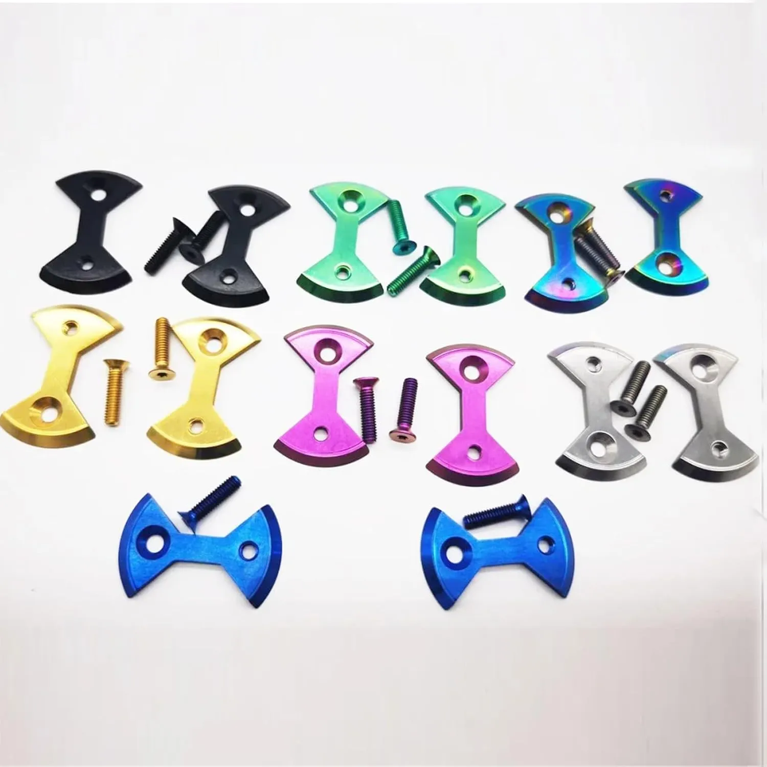 4PCS Titanium Bike Pedal Plate Cleats for SpeedPlay Zero &Light Action for Bicycle Replace Parts Tiremet