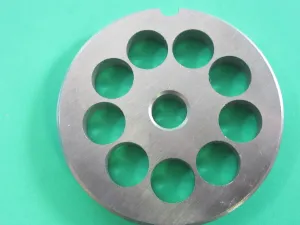 #5 Meat Grinder plate disc with SAUSAGE grind size 3/8" holes (10 MM) For LEM, Cabelas, Northern Tool, Smokehouse Chef, Hightower Kitchen, Chefs Choice and others. **SEE MEASUREMENTS BELOW**