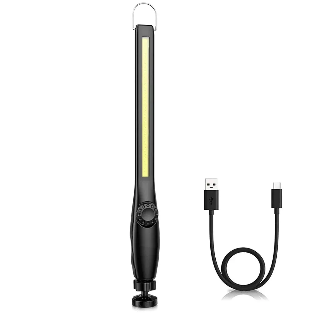 5-Pack COB LED Magnetic Work Light, USB Rechargeable Flashlight Torch, Portable Lantern for Camping & Car Repair