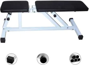 7-Speed Adjustable Backrest Multi-Purpose Foldable Decline Utility Weight Bench for Full Body Workout Dumbbell Stool Fitness Multifunctional Dumbbell Bench