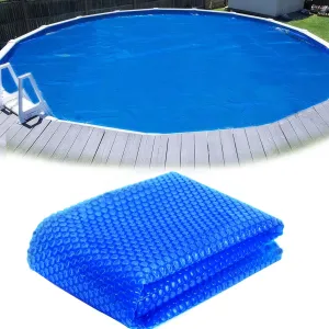 8FT Round Hot Tub Solar Bubble Cover 14 mil Hot Tub Insulation Thermal Blanket Spa Pool Solar Cover .(96 x96 in -Round).