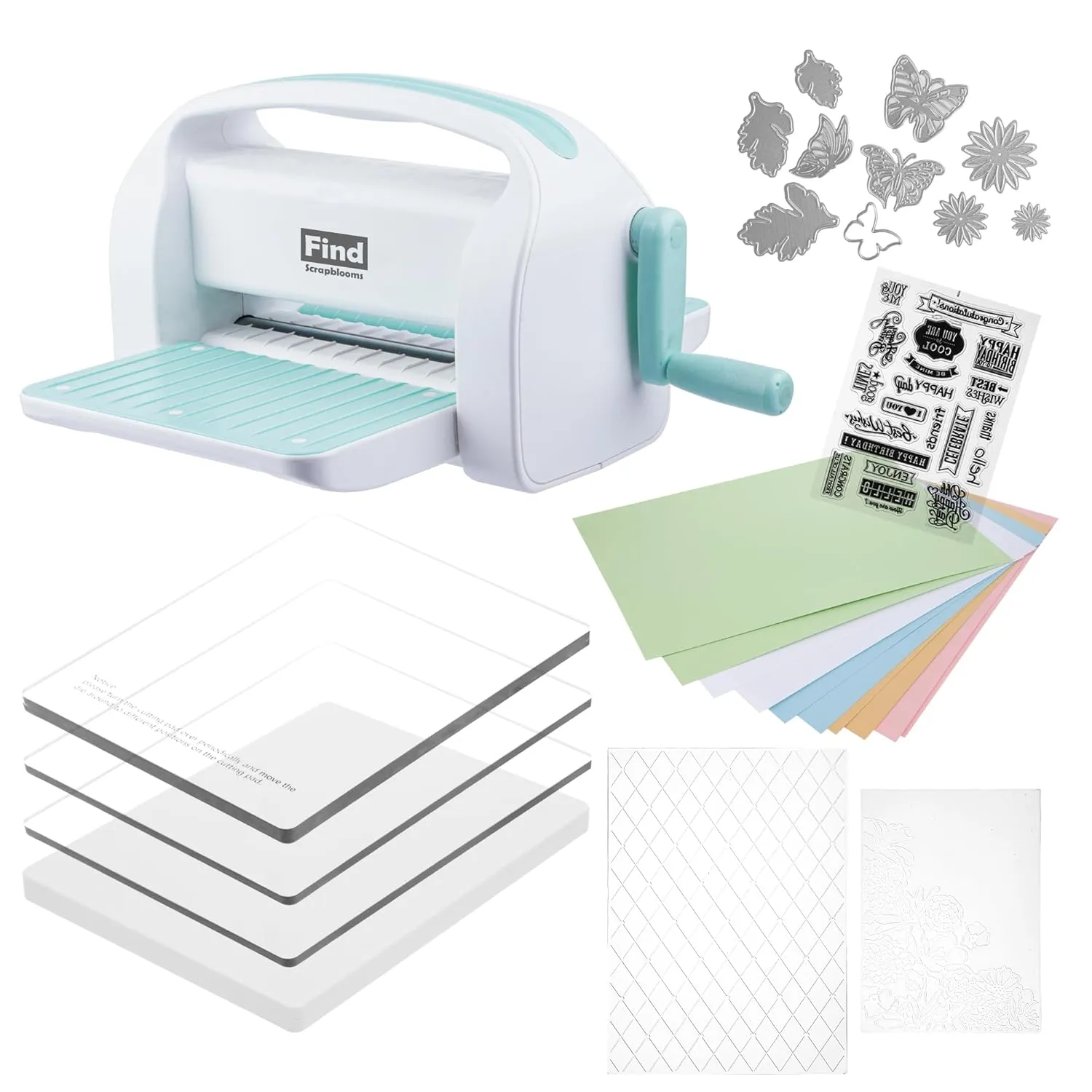 9 inch Die Cutting Machine, A4 Embossing Machine for Card Making