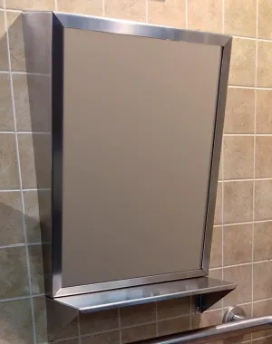 ADA Fixed Tilt Mirror - 24 inches Wide by 36 inches Tall