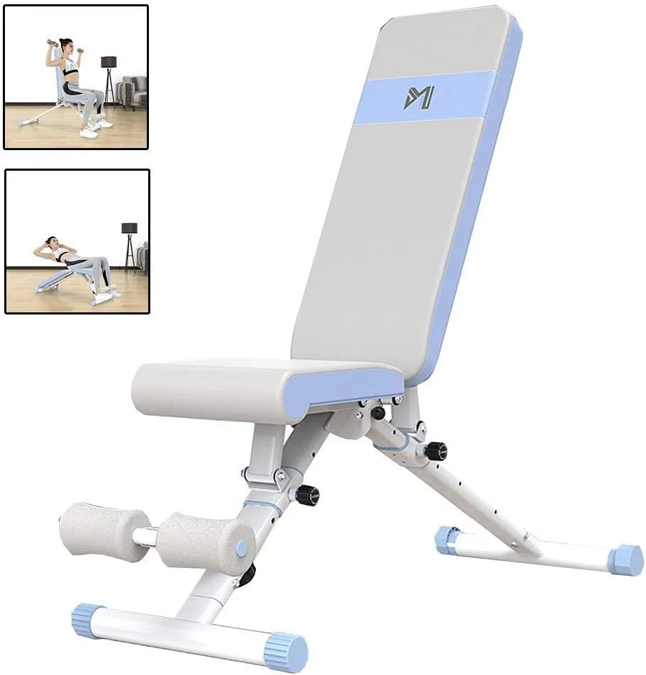 Adjustable Benches Dumbbell Bench Sit-up Chair Home Fitness Equipment Foldable Equipment Abdominal Muscle Plate