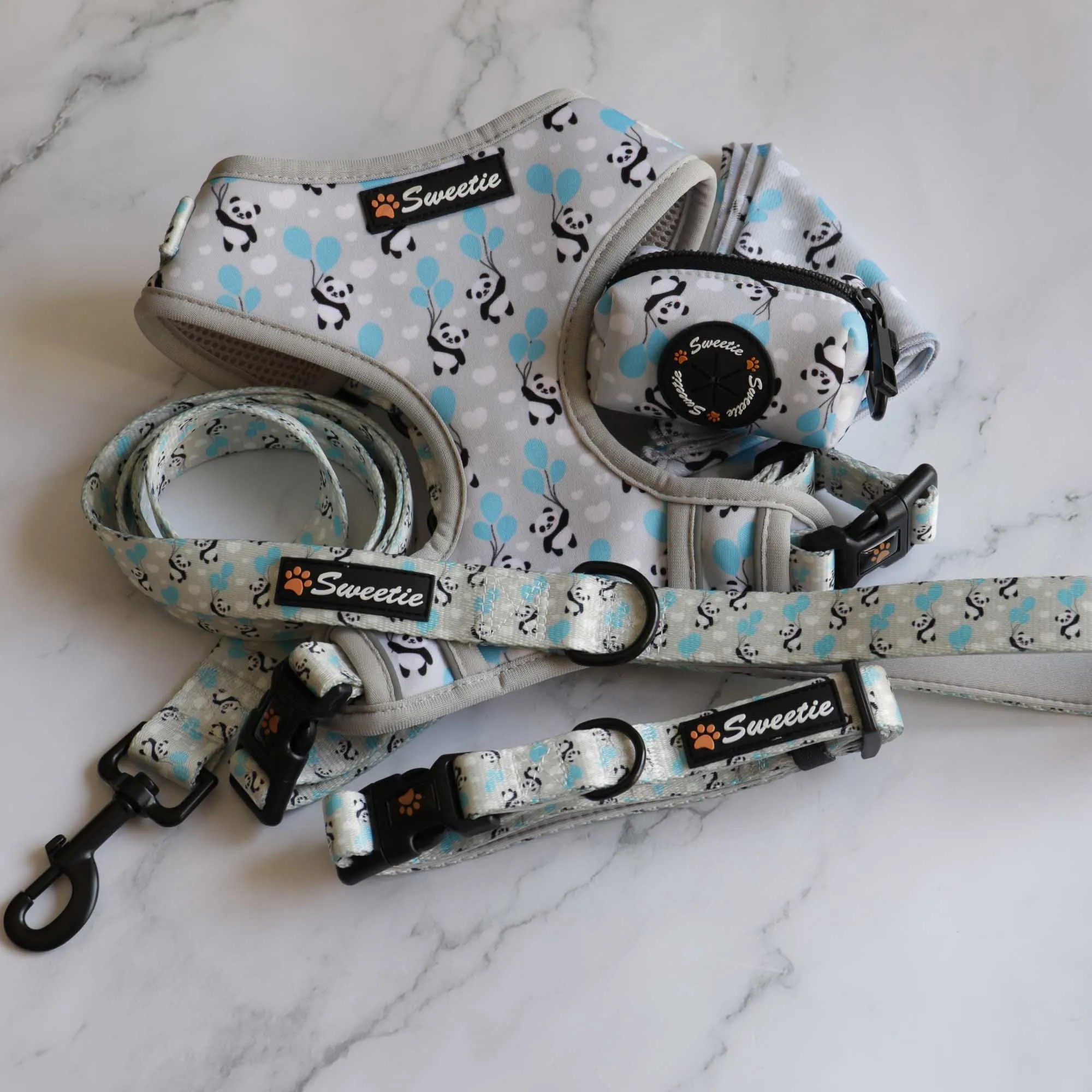 Adjustable Harness - My Heart Belongs to Panda