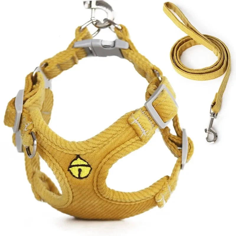 Adjustable Soft No Pull Cute Dog Harness