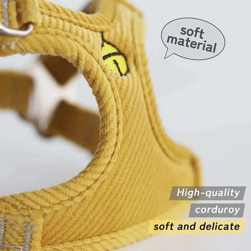Adjustable Soft No Pull Cute Dog Harness