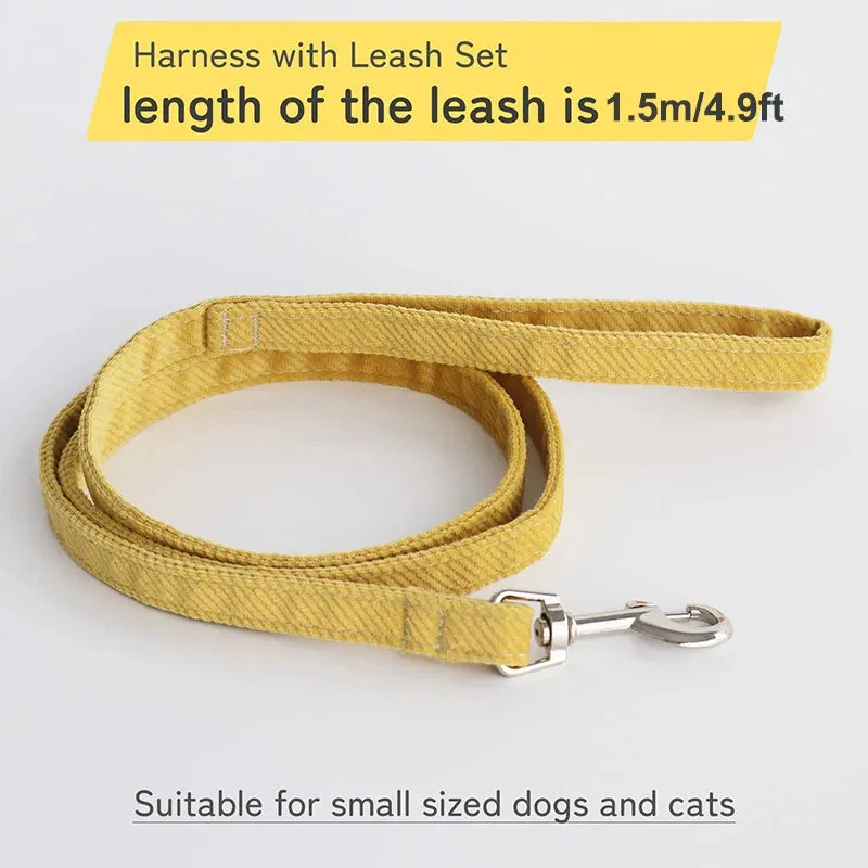 Adjustable Soft No Pull Cute Dog Harness