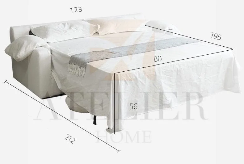 Adrian Foldable Sofa Bed with Mattress