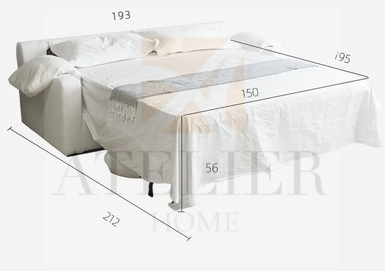 Adrian Foldable Sofa Bed with Mattress