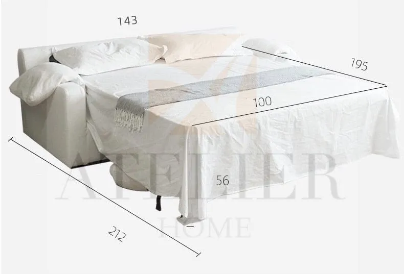 Adrian Foldable Sofa Bed with Mattress