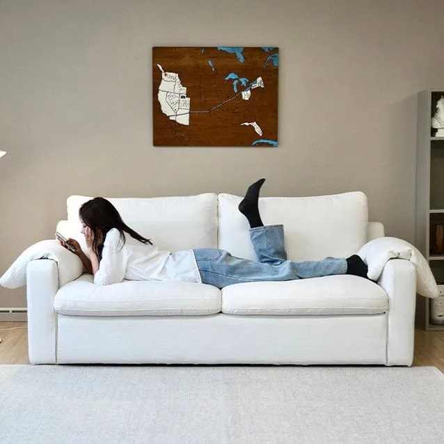 Adrian Foldable Sofa Bed with Mattress