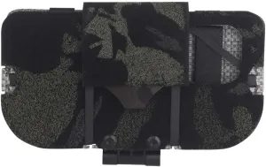 Airsoft Plate Carrier Accessory Molle Phone Mount Outdoor Lightweight Navigation Board for 15Pro, Wide Angle Foldable Phone Holder Chest Rig Hovering Tactical Vest Mount