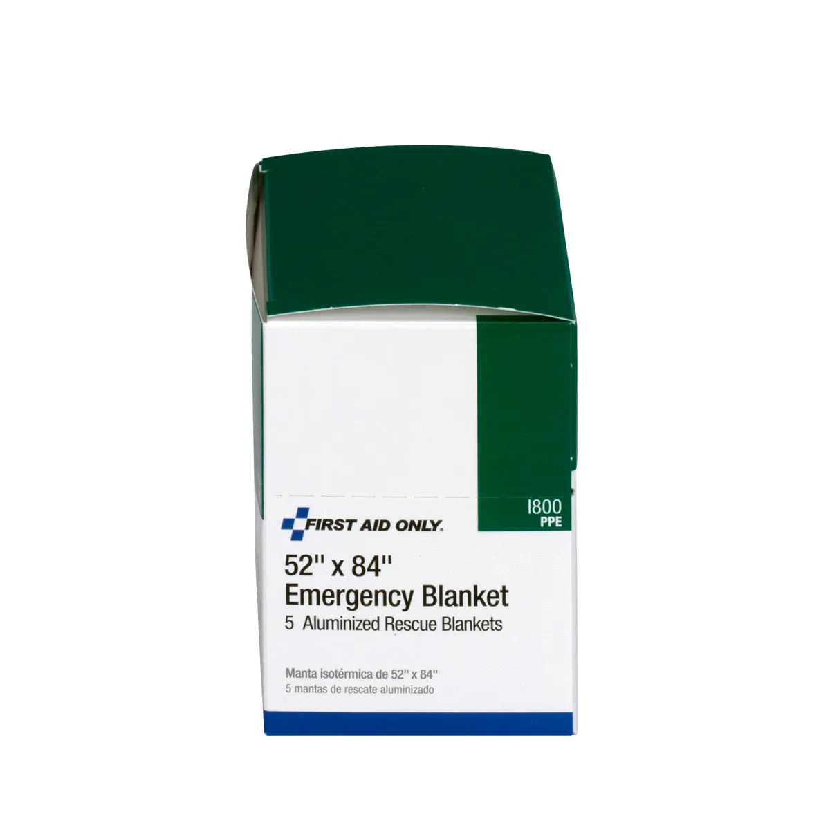 Aluminized Rescue Blanket, 5 Per Box