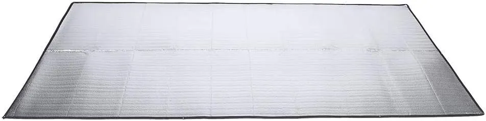 Aluminum Foil EVA Sleeping Mattress Mat Pad for Outdoor Camping Hiking Travel Picnic Silver(78.8 x 78.8inch)