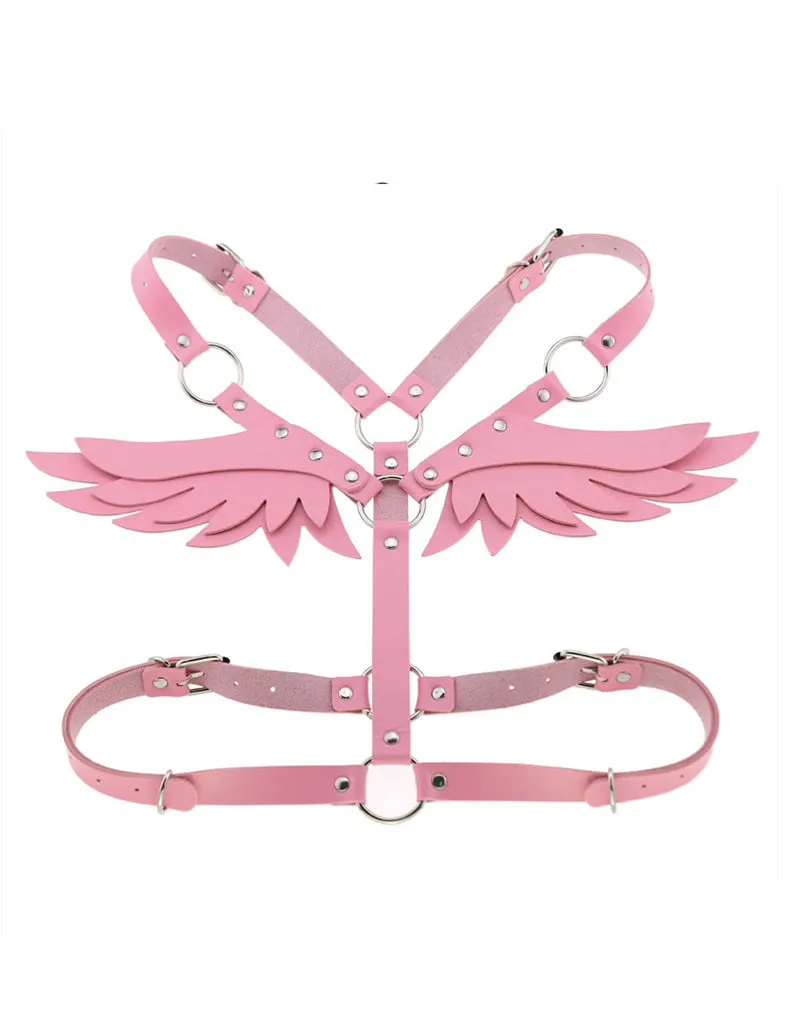 ANGEL WINGS HARNESS - PINK