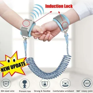 Anti-Lost Wrist Link with Key Lock - Toddler Safety Leash