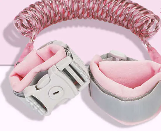 Anti-Lost Wrist Link with Key Lock - Toddler Safety Leash