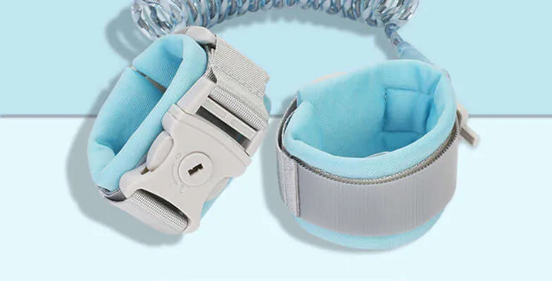 Anti-Lost Wrist Link with Key Lock - Toddler Safety Leash