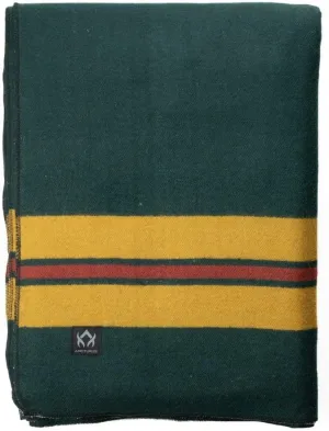 Arcturus Patterned Wool Blankets - 4.5lbs Warm, Heavy, Washable, Large | Great for Camping, Outdoors, Sporting Events, or Survival & Emergency Kits