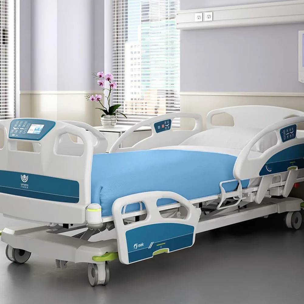 Avalon Bedding Hospital Blankets Twin Size 100% Cotton Thermal Blanket Hospital Style Blanket - Lightweight Hospital Blanket - Hospital Blankets - General Hospital Blanket Twin 70x90 Inches (Blue)