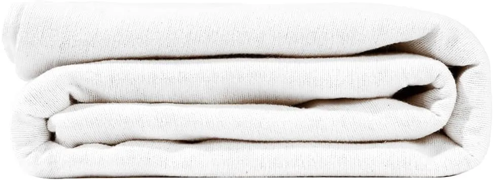 Avalon Bedding Hospital Blankets Twin Size 100% Cotton Thermal Blanket Hospital Style Blanket - Lightweight Hospital Blanket - Hospital Blankets - General Hospital Blanket Twin 90x70 Inches (White)