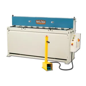 Baileigh 60-Inch Hydraulic Sheet Metal Shear, 16-Gauge Mild Steel, 3 HP, 3Ph 220V (SH-6014)