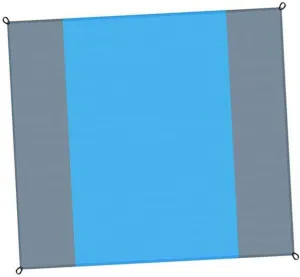 balacoo Picnic Mat Picnic Ground Mat Tienda De para Playa Sun Canopy Tent Beach Sun Shade Sand Free Beach Mat Beach Tents Outdoor Rugs Picnic Blankets Beach Cushion Outsoor Rug Carpet Fold, Blue