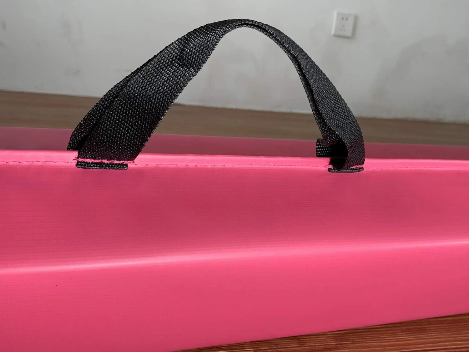 Balance Beam - Folding Floor Gymnastics Equipment for Kids, Non Slip Base - 6 FT to 10 FT for Home Gym Use