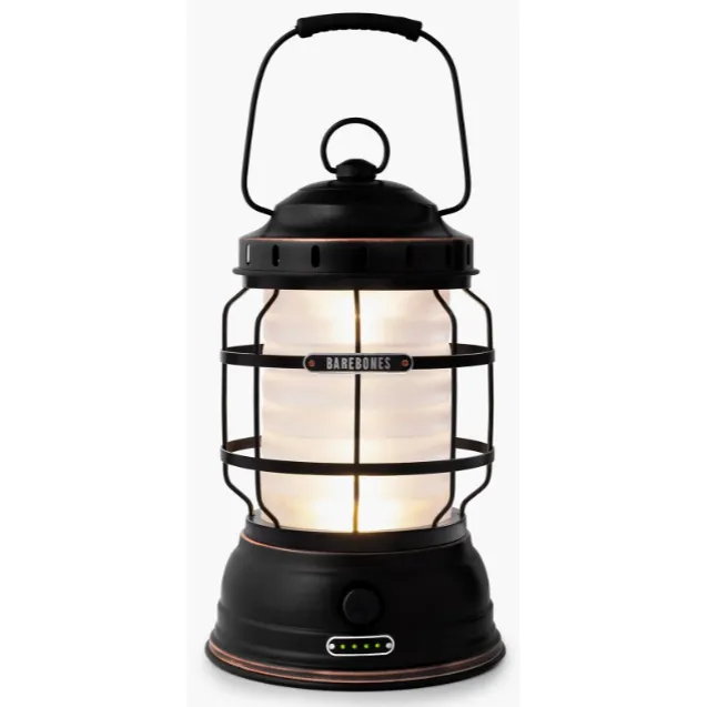 Barebones Forest Lantern Bronze