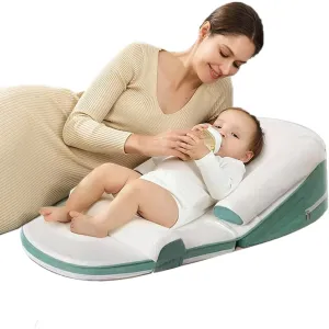 Beauenty Baby Lounger And Share a Sleeping Baby Nest, Foldable, Removable And Washable, Cotton Portable Pressure Protection Crib, Can Be Used for Bedroom/Travel/Camping (A)