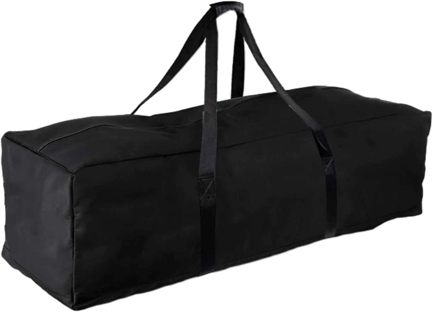 Black 42 Inch-600D Travel Sports Equipment Bag with Upgrade Zipper For Camping Hunting and Sport Travel, Black
