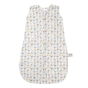 Boppy Baby Sleep Sack 12-18 Months, Wearable Blanket 0.5 TOG, 100% Cotton, 2-Way Zipper for Easy Diaper Changes, Baby Sleeping Bag & Machine Washable, Gray Gold Truffle