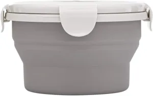 Bowl for Travel: Portable Folding Bowl for Outdoor Picnic, Camping, Hiking, Telescopic Travel Bowl Made with Food-Grade Silicone, Compact Bowl for Snacks and Instant Noodles(M-540ml)