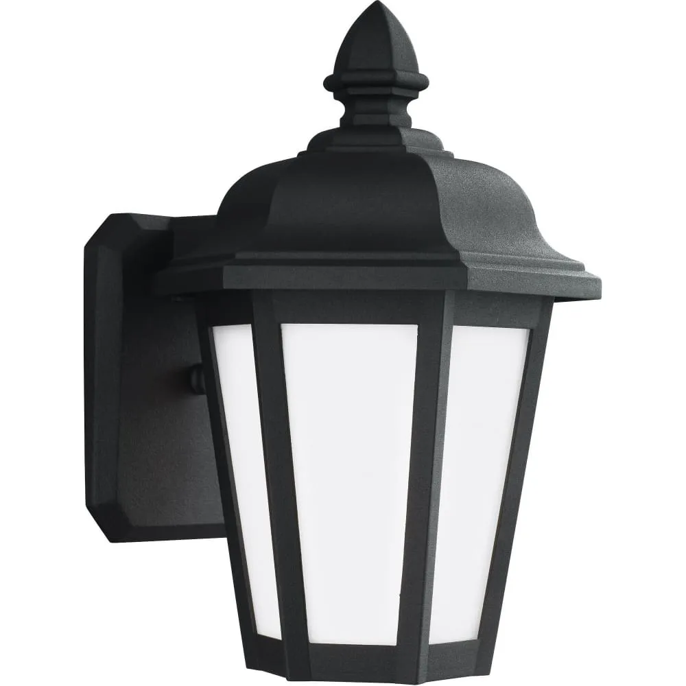 Brentwood Black LED Outdoor Wall Lantern
