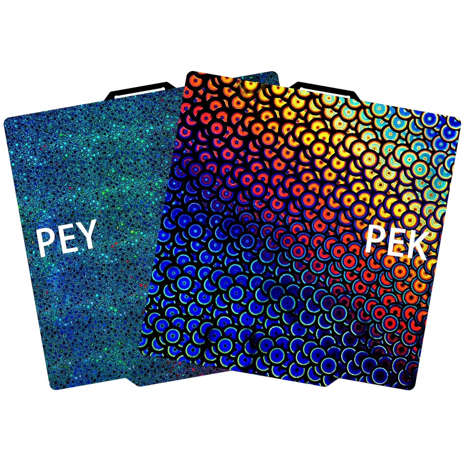 Build Plate for Bambu Lab P1S/X1C/X1/X1E/P1P/A1: TinytreesSmooth PEI H1H Carbon PET PEO PEY Sheet Bed Plate P1S Build Plate for 3D Printing Hobbyist, 257 X 257mm (PEY-Starry   PEK-Kaleidoscope)