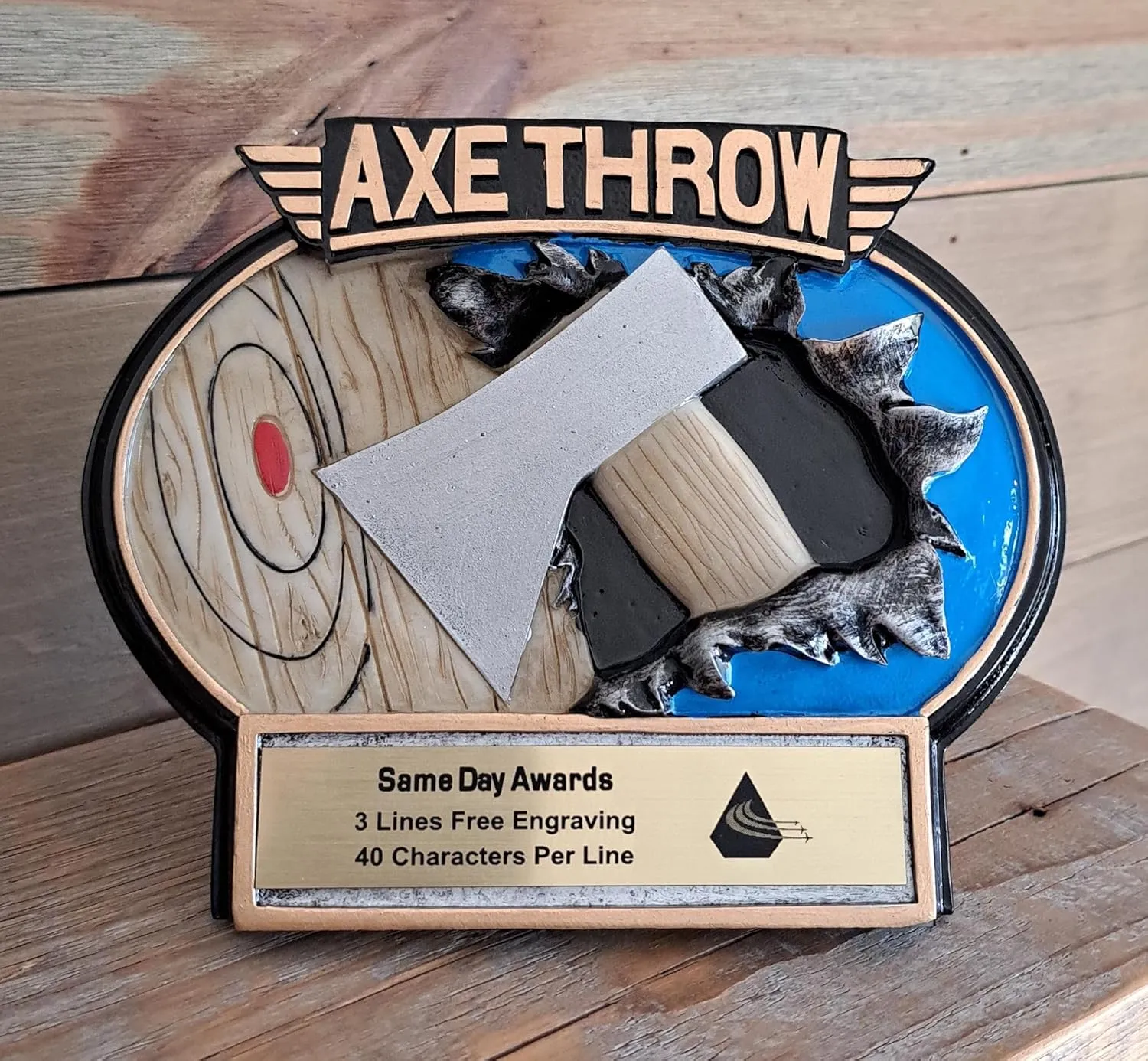 Burst Thru Plaque or Trophy - Engraving Included
